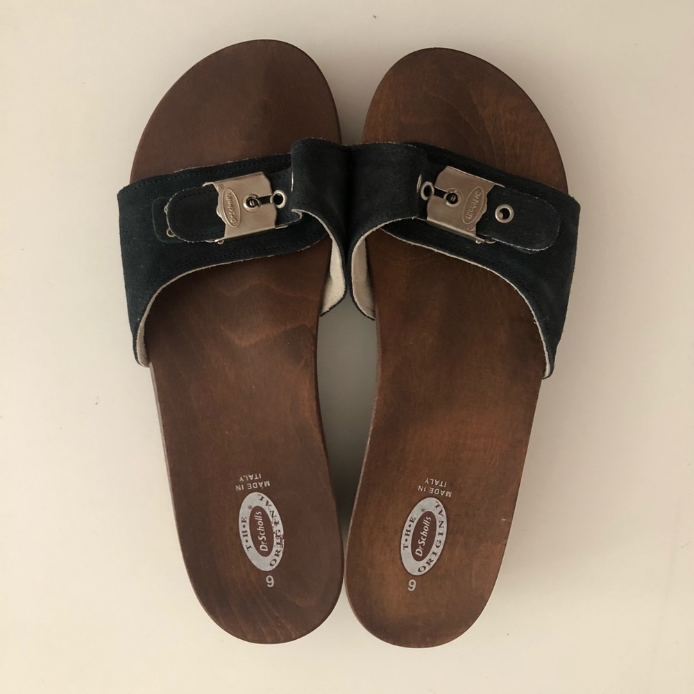 Brand New Dr Scholl’s Original Sandal Navy Suede
